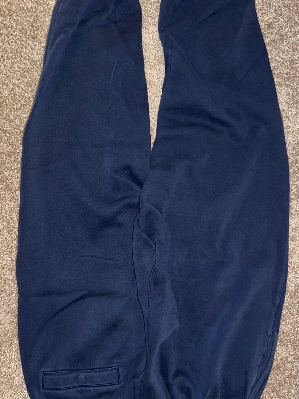 Nike Navy Sweatpants with Elastic Waistband